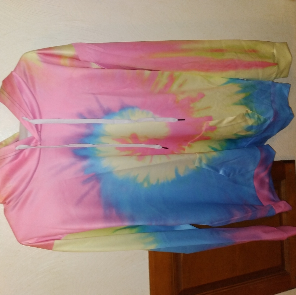 Tyedie hoodie NWOT size 2x